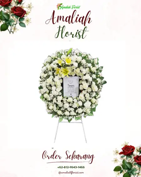 Krans Bunga Duka Cikadut